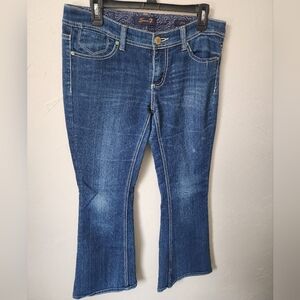 Seven7 Classic Blue Boot Cut Jeans